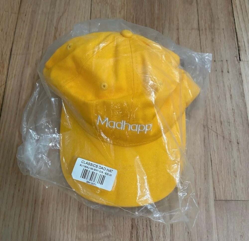 Madhappy Classics Dad Hat Yellow